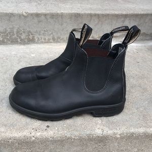 Blundstone 500 Series Black Leather Boots